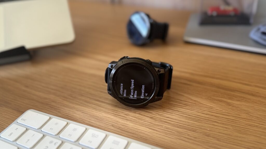 Garmin units of measurement watch