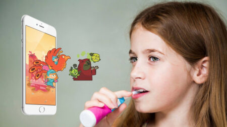 Playbrush makes tooth brushing a game