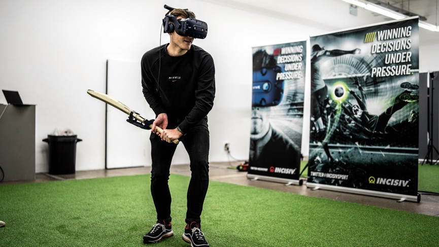 How the HTC Vive Pro will help professional cricketers train against pressure