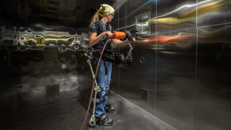 Power-assisted people: Exosuits could make man more machine Power-assisted people: Exosuits could make man more machine