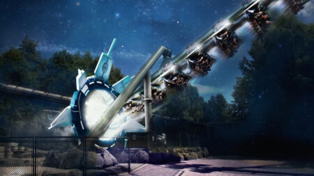 Galactica is a virtual reality rollercoaster opening at Alton Towers in April Galactica is a virtual reality rollercoaster opening at Alton Towers in April