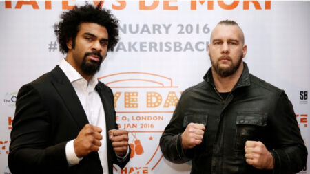 David Haye vs Mark de Mori will be first ever live VR boxing match