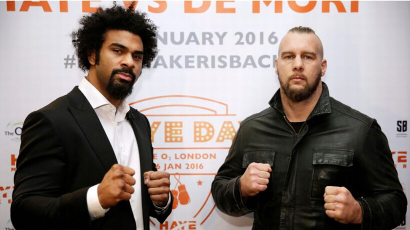 David Haye vs Mark de Mori will be first ever live VR boxing match