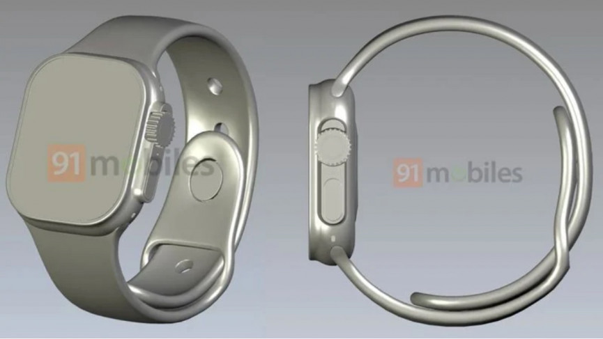 Leaked Apple Watch Pro render gives us our best look yet at the upcoming smartwatch