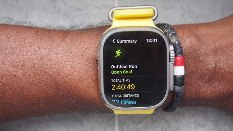 Apple watch running