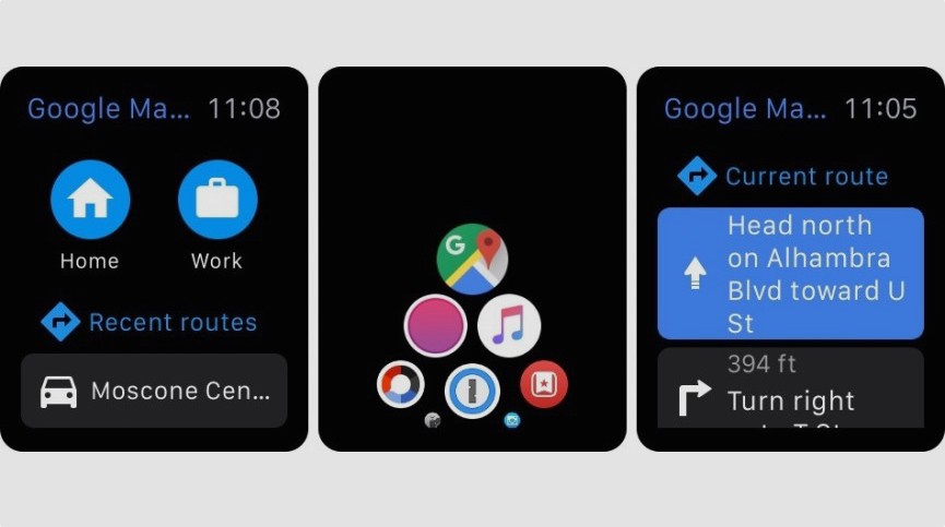 Google Maps hits Apple Watch
