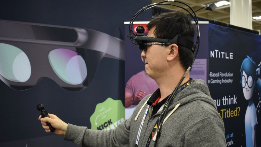 ANTVR's Mix glasses let you play SteamVR games... in augmented reality