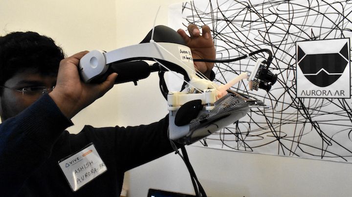 Heat-feeling controllers and VR football: The best of HTC Vive X Demo Day