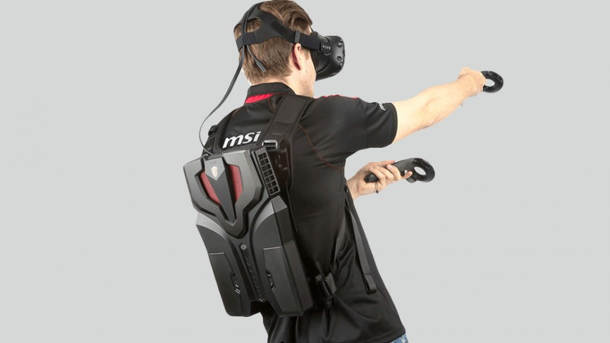 MSI VR One backpack laughs in the face of your smartphone VR