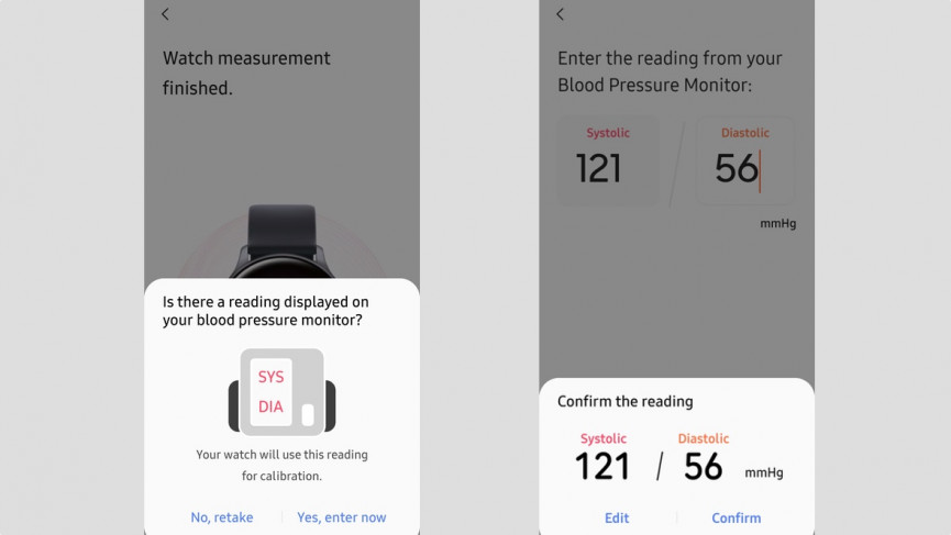 How to take blood pressure on Samsung Galaxy smartwatches