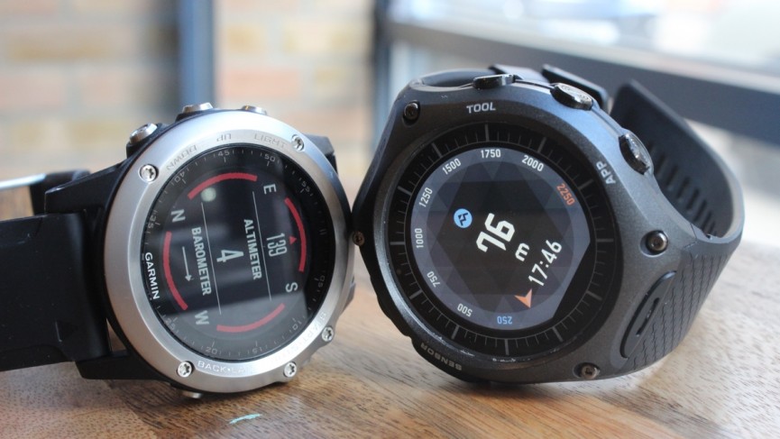 Adventure time: The Garmin Fenix 3 HR and Casio WSD F10 do battle on the hills