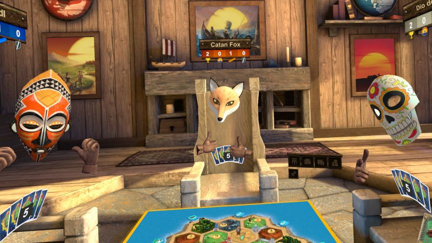 The best and weirdest VR games of GDC 2018: Catan, Vacation Simulator and more
