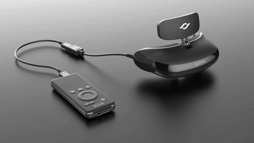 Cinego's headset really makes you feel like you're in a private cinema