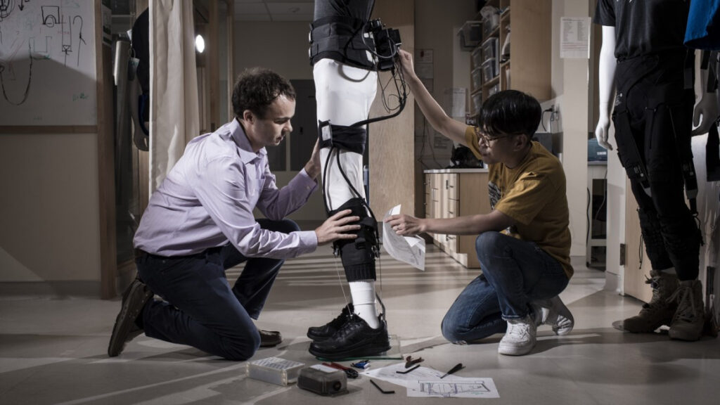 Exo-stential powers: How a wearable robot will help people walk again