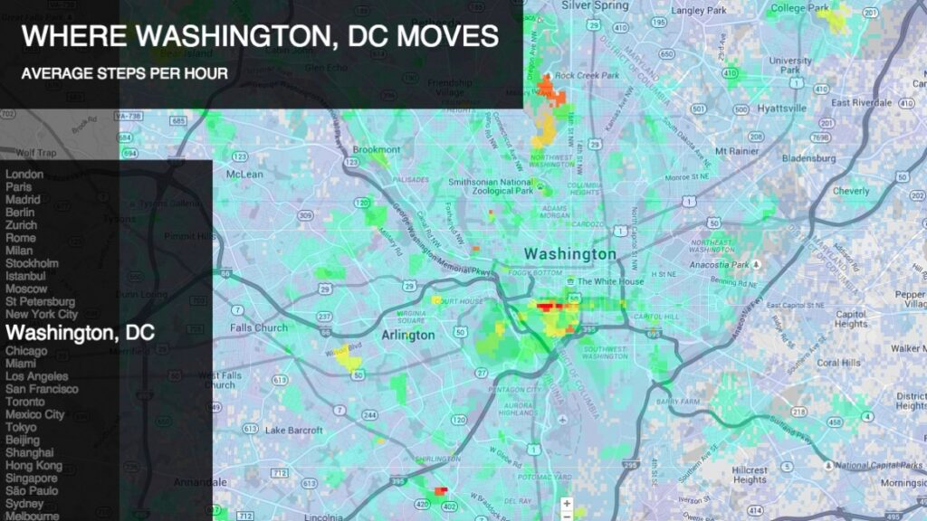 Jawbone collaboration with Design Museum shows how the US moves