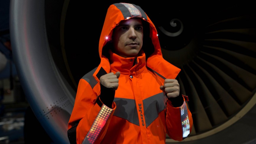 Easyjet teams up with Cute Circuit for smart uniforms