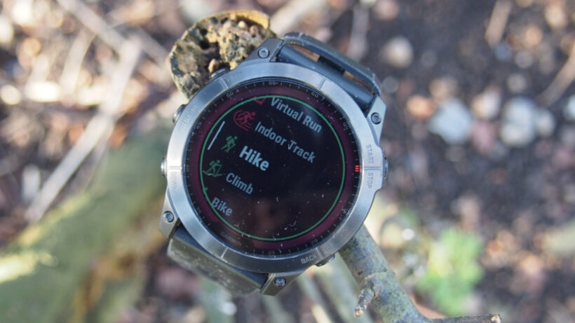 fenix 7x hike mode