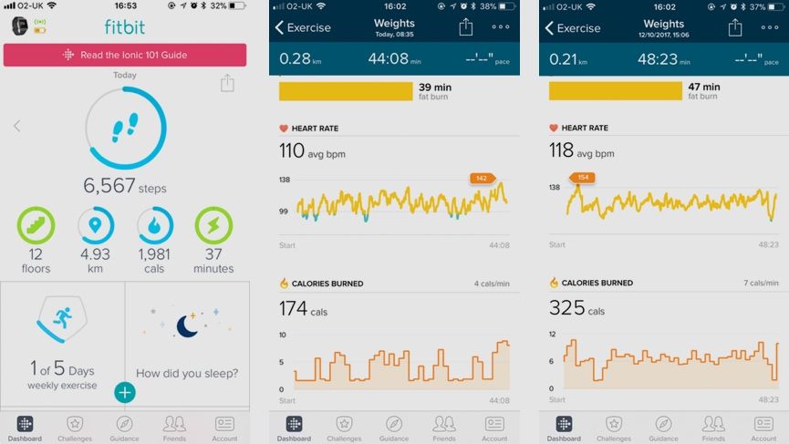 Week 4: Conor’s strength training diary – Taking the Fitbit Ionic for a spin