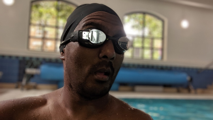 Form AR swim goggles hook up with Apple Watch and Garmin for open water tracking