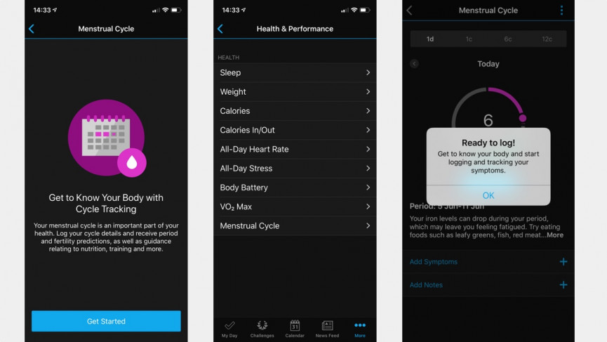 Garmin's new women's health tracking features explored