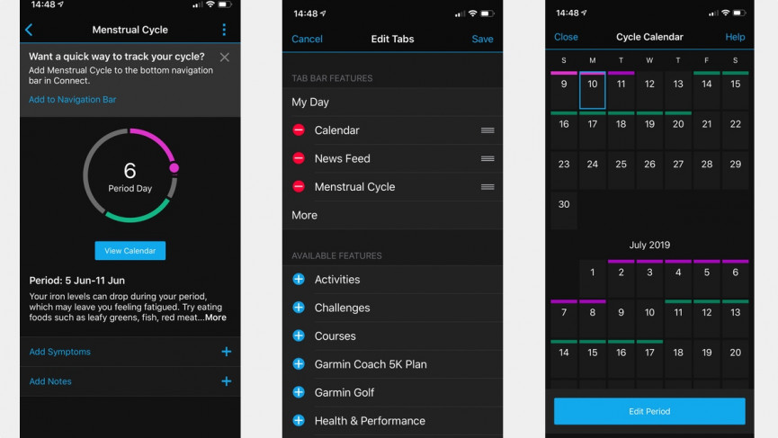 Garmin's new women's health tracking features explored