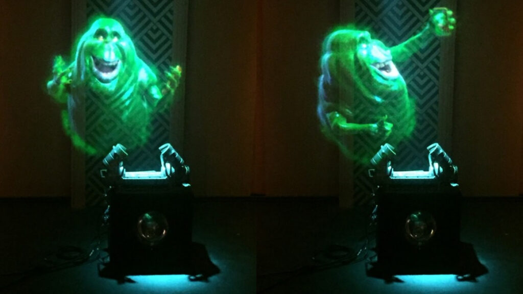 We tried the Ghostbusters VR experience and it was awesome