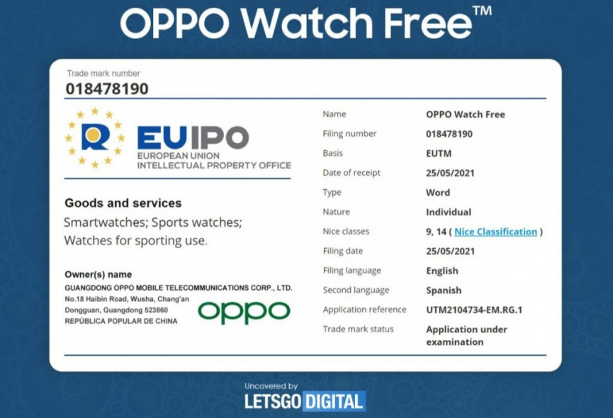 Oppo Watch Free could be next smartwatch to run the new Wear OS