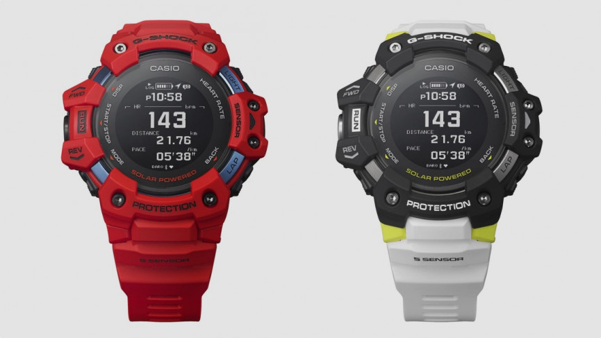 Casio G-Shock GBD-H1000 aims at Garmin with HRM and GPS