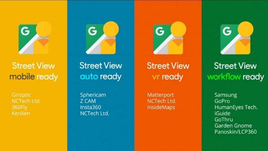 Google is working to make 360 degree cameras ready for Street View