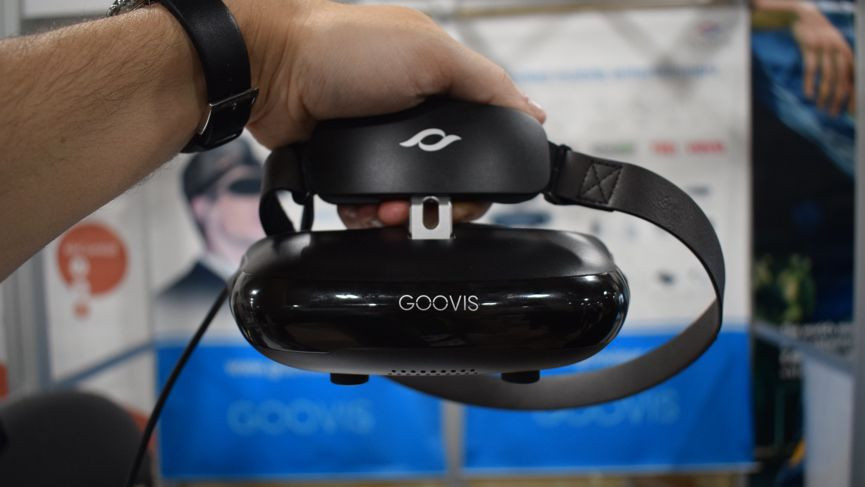 Cinego's headset really makes you feel like you're in a private cinema