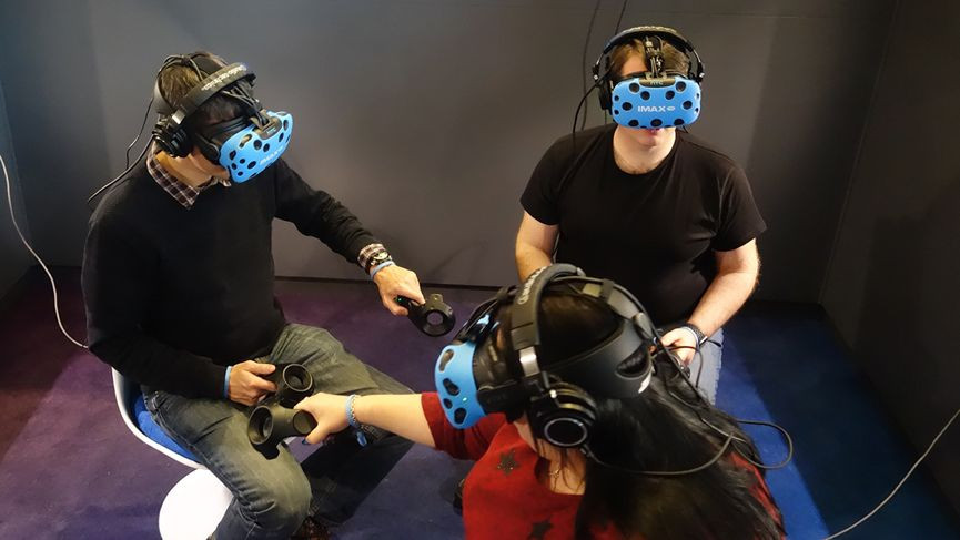 Movie tie-ins and multiplayer: Inside Europe's first IMAX VR Experience Center