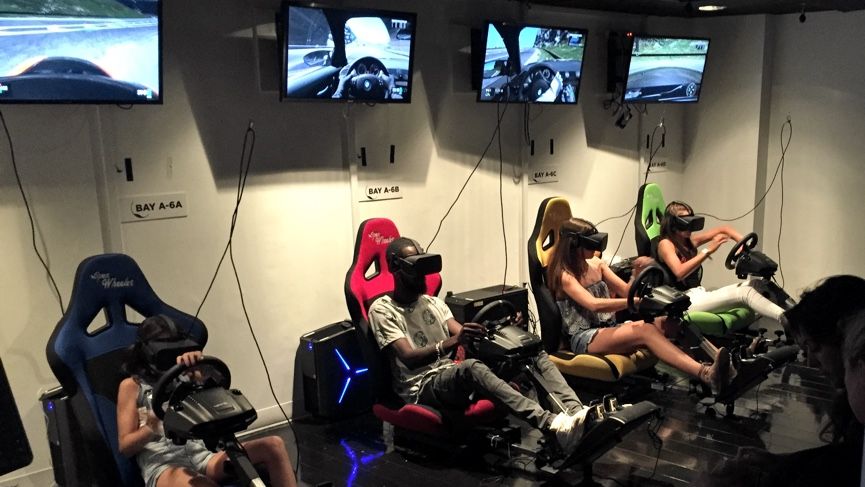 What it's like to spend a day at VR World, the virtual reality theme park