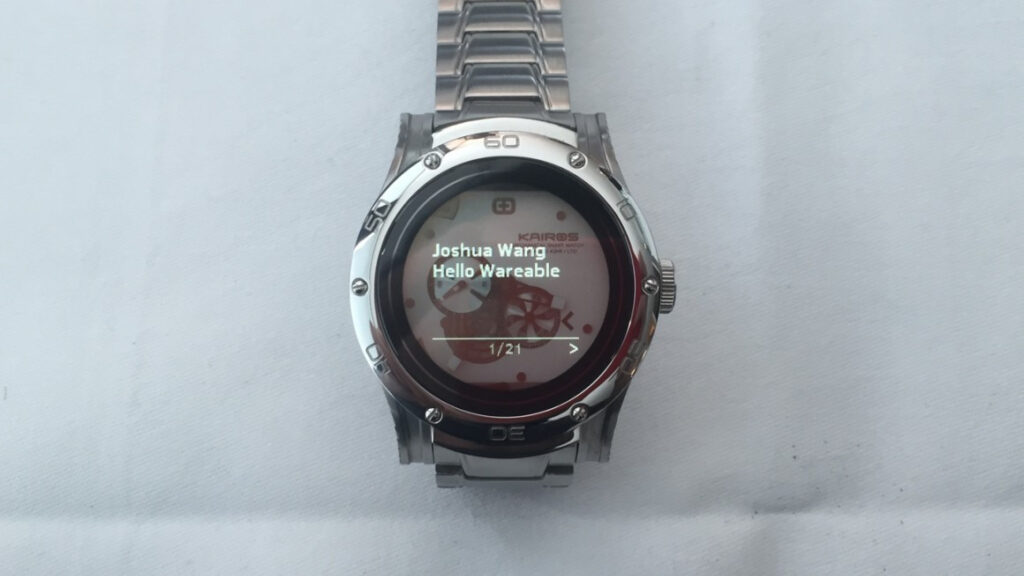 The Kairos SSW/MSW smartwatch will be brilliant one day