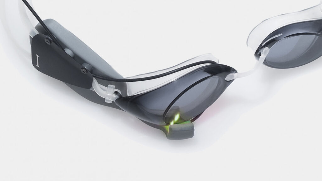 Instabeat brings heart rate monitoring to your swimming goggles