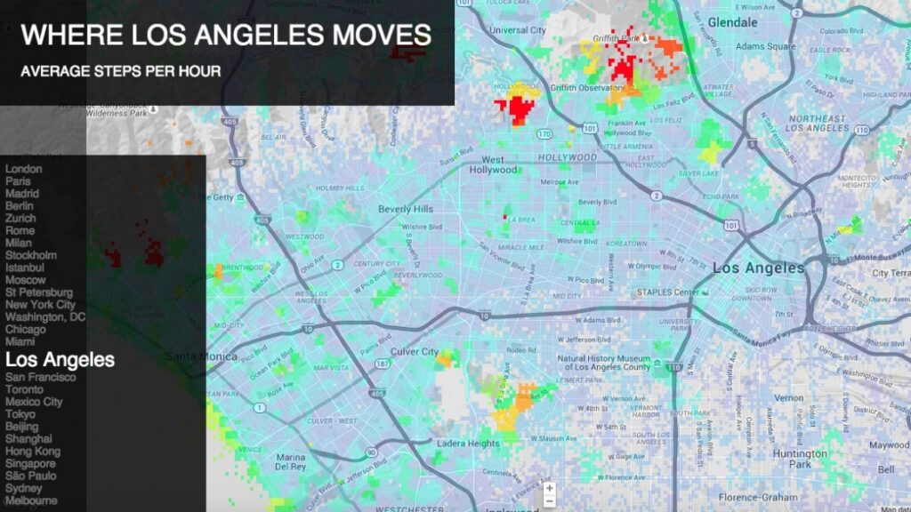 Jawbone collaboration with Design Museum shows how the US moves