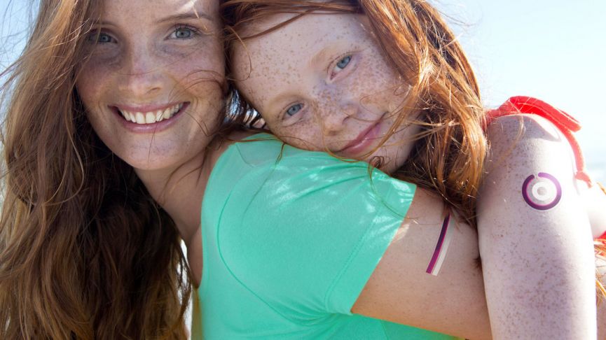 I had fun in the sun with LogicInk's UV-sensing temporary tattoo