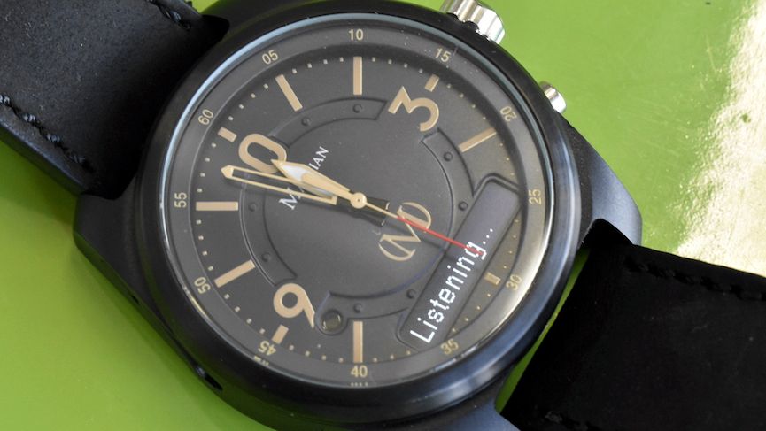 Living with the Martian mVoice Watch: Putting Alexa on your wrist