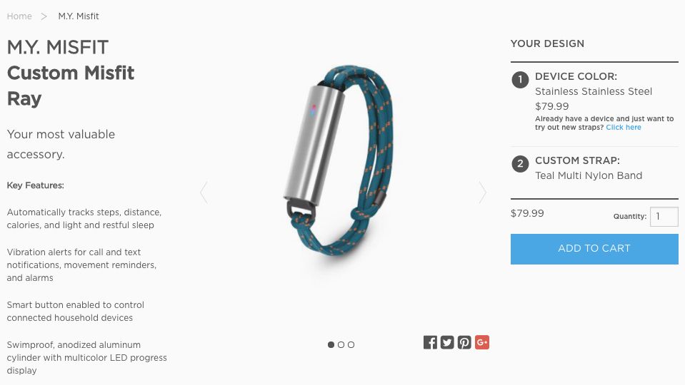 M.Y. Misfit does away with default styles and straps