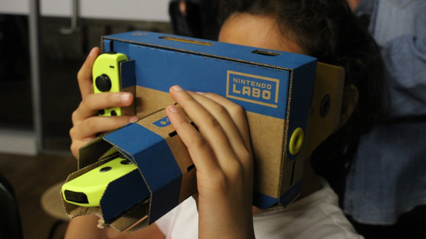 Nintendo Labo VR is Google Cardboard with more fun, more elephants