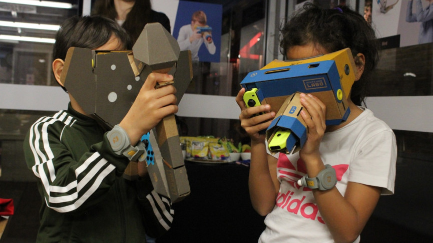 Nintendo Labo VR is Google Cardboard with more fun, more elephants