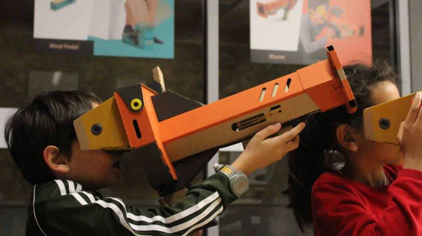 Nintendo Labo VR is Google Cardboard with more fun, more elephants