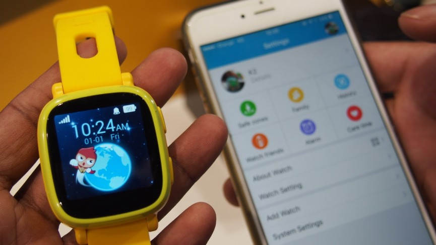 Omate Wherecom K3 first look: A smartwatch for the kids