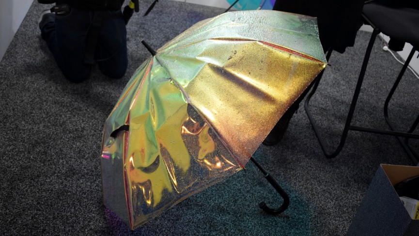 Rain check: This smart umbrella warns you if a storm's a-comin'