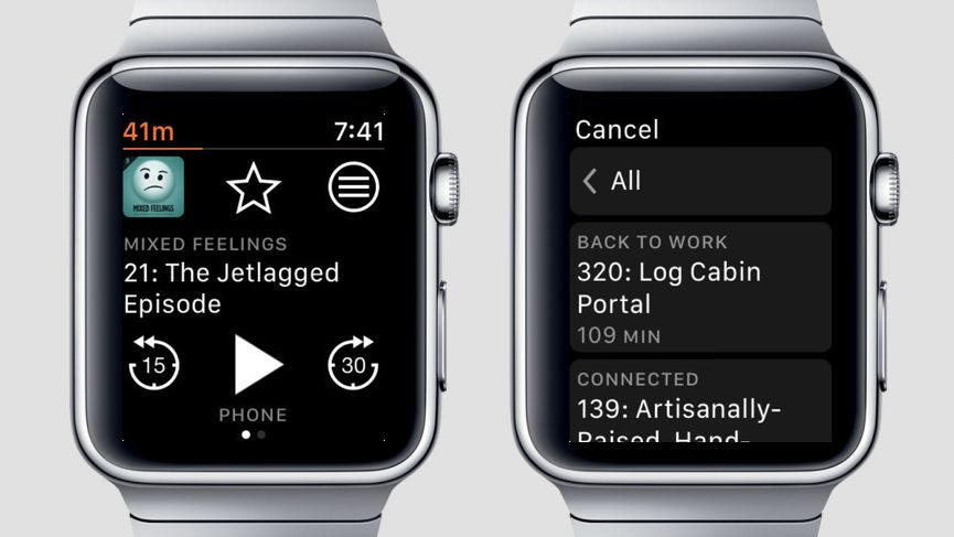 The best podcast apps for Apple Watch and Android Wear