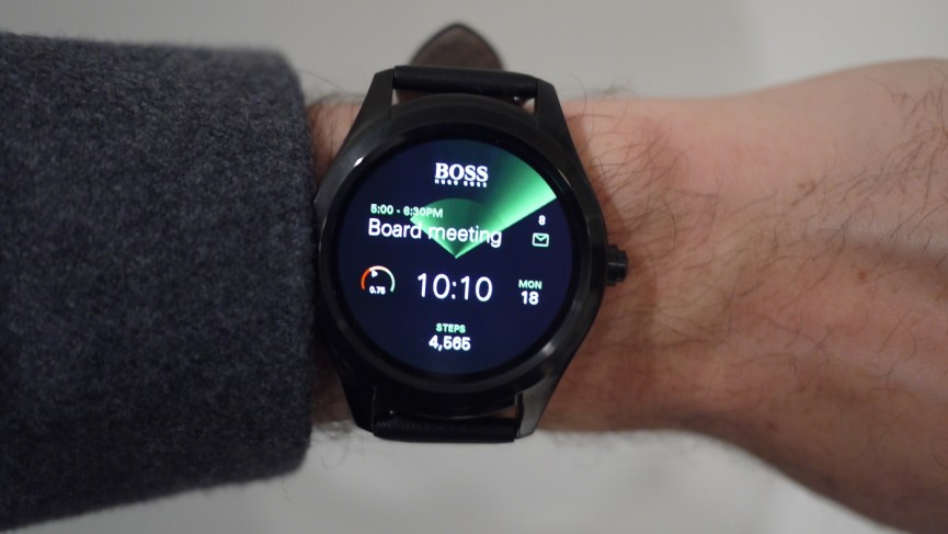 Hugo Boss Touch effortlessly ups the Android Wear design stakes