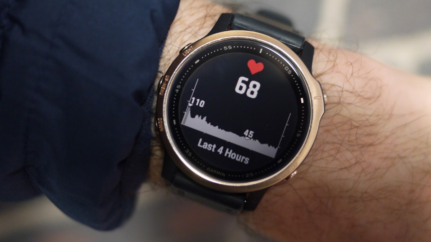 Garmin Fenix 6S heart rate