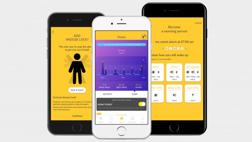 ​Shock, vibrate or slowly wake: Can a wearable make you a morning person?