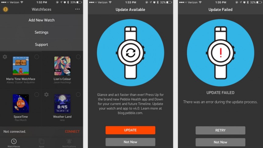 Pebble 4.0 update: Guide to the new Timeline, Health and quick view
