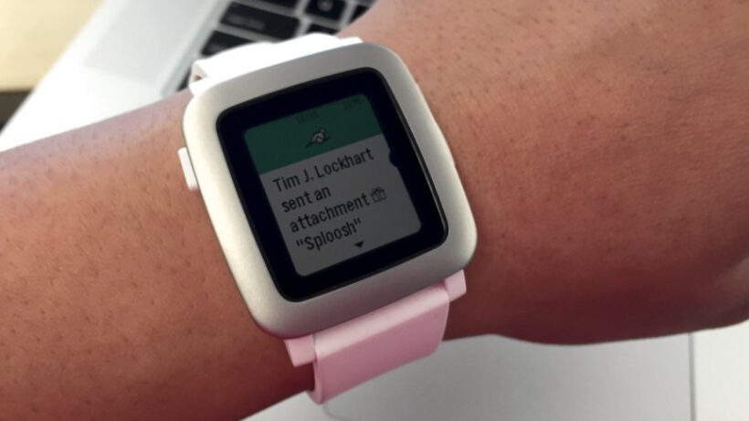 Pebble Time gets Health watch faces and quick messages