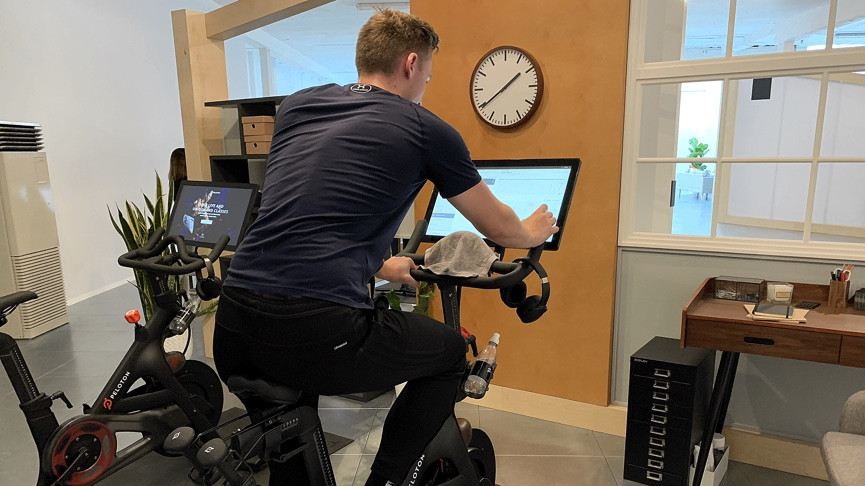 Trying out Peloton: The cycling platform used by regular Joes and A-listers
